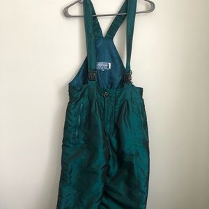 Vintage Highwaisted Metallic Snowpants